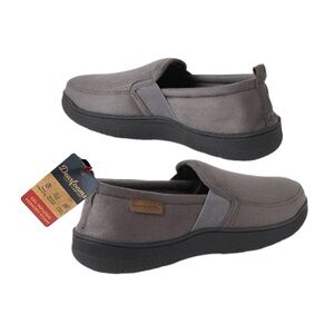 Dearfoams Microsuede Gel Infused Slippers